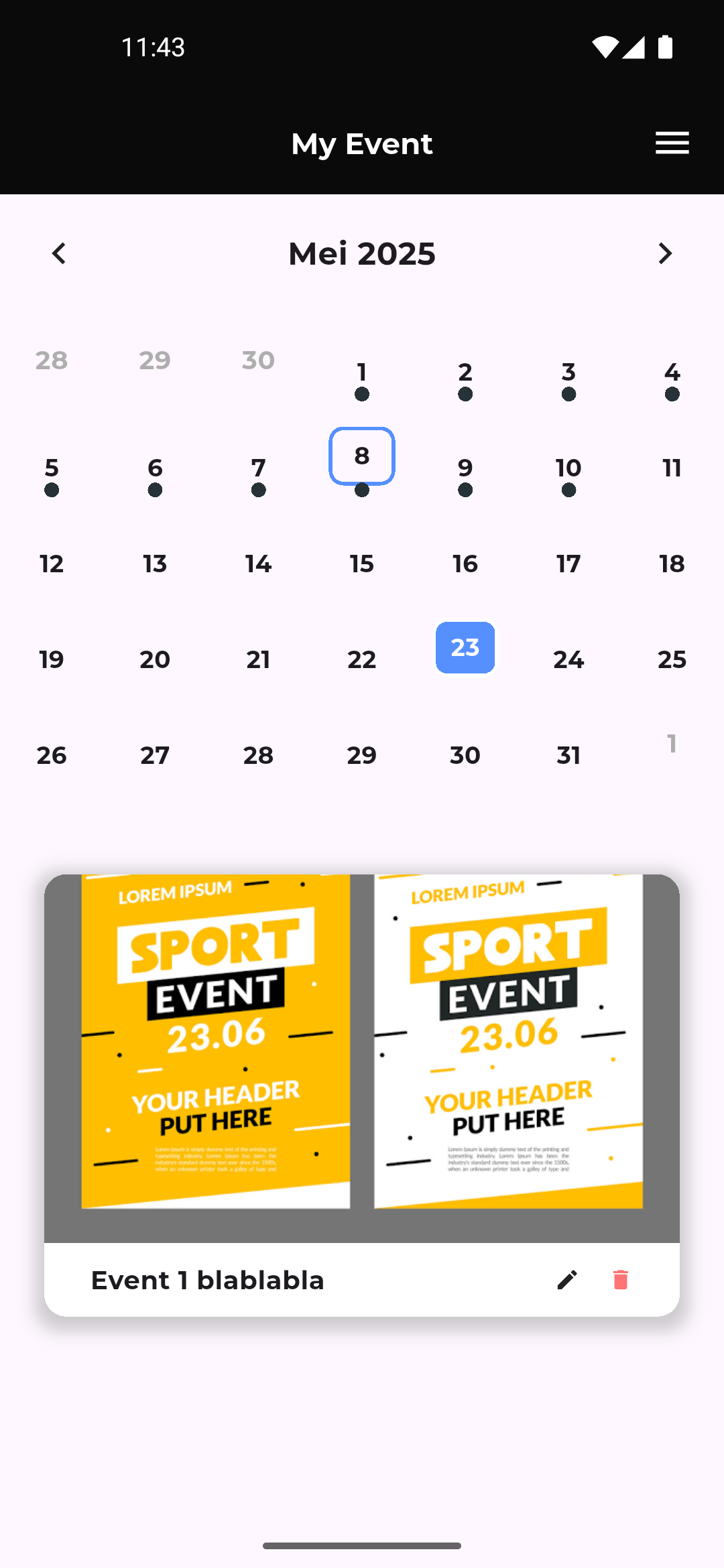 My Event 12